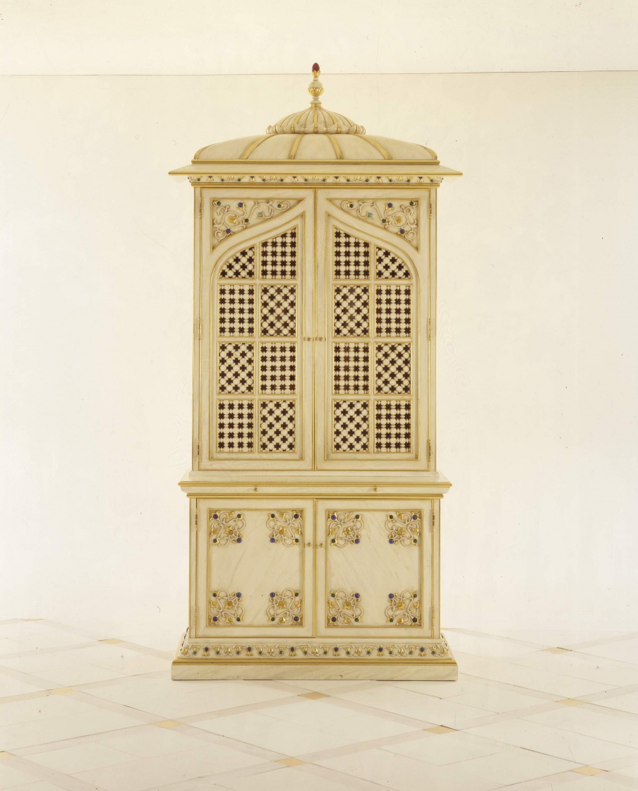 Agra sideboard natural wood, Colombo Stile