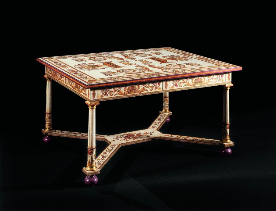 Dining table natural wood Il 600, Colombo Stile