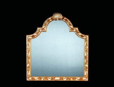 Mirror with inlaid Il 600, Colombo Stile