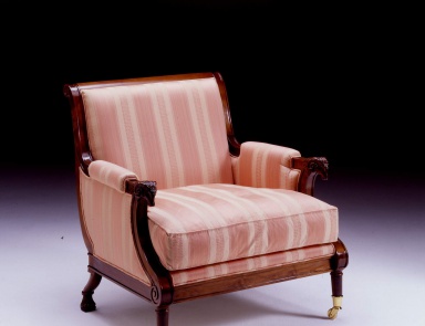 The Impero chair natural wood, Colombo Stile