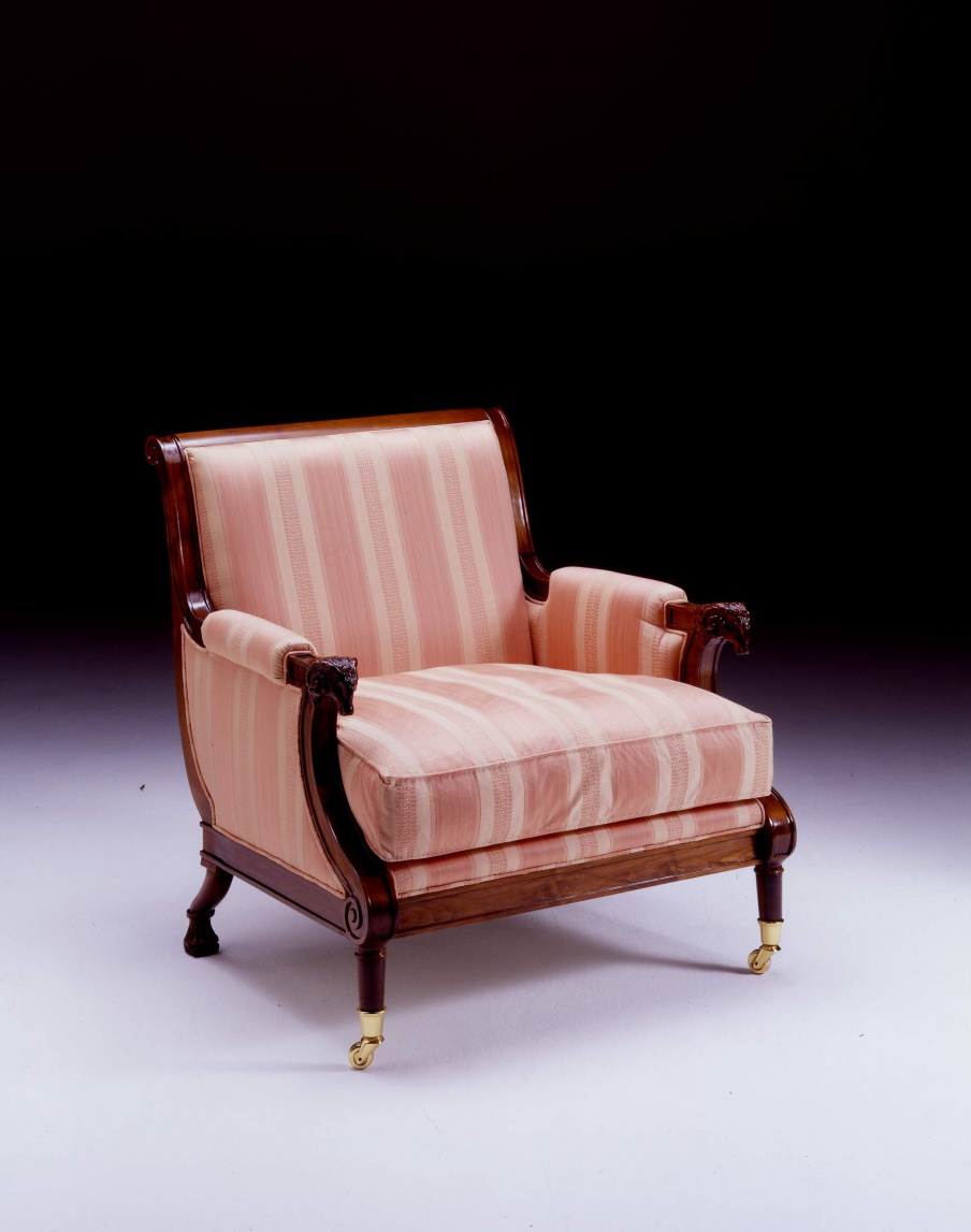 The Impero chair natural wood, Colombo Stile