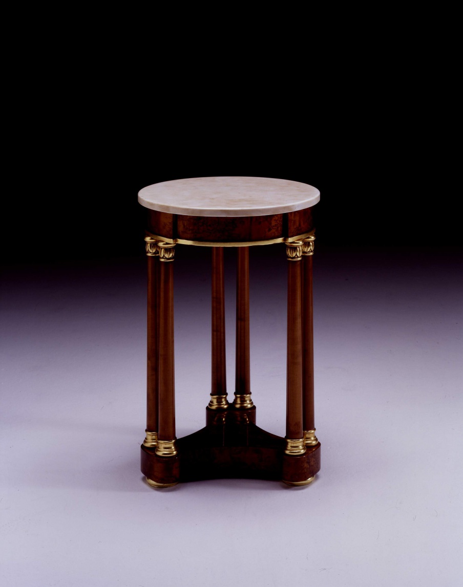 Coffee table natural wood Impero, Colombo Stile