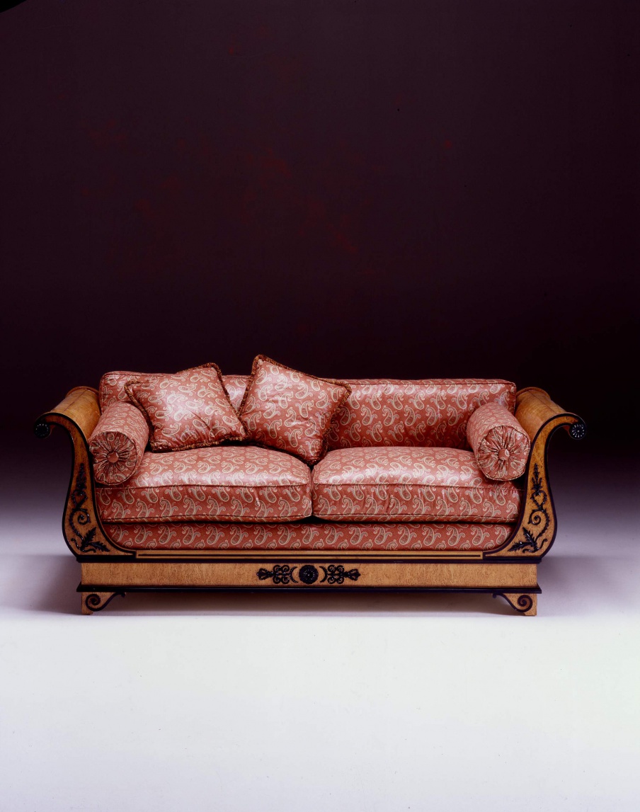 Two seater sofa in fabric Impero, Colombo Stile