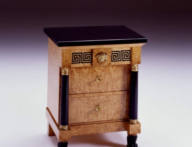 Bedside table made from natural wood Impero, Colombo Stile
