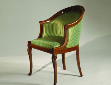 Chair Sandra Rossi from natural wood, and Colombo Stile