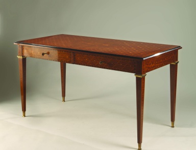 Desk natural wood Sandra Rossi, Colombo Stile