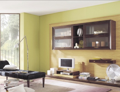 Modular system for TV Stoccolma, Bizzotto