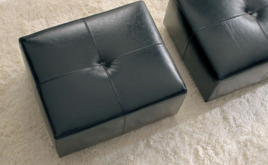 Square pouf Cube, Asnaghi (Made in Italy)