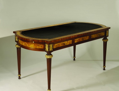 Desk natural wood Sandra Rossi, Colombo Stile