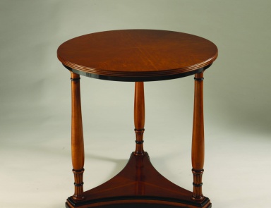 Coffee table natural wood Sandra Rossi, Colombo Stile