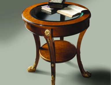 Coffee table natural wood Sandra Rossi, Colombo Stile