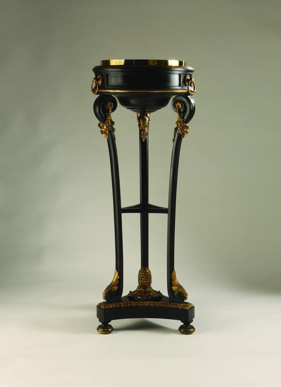 Stand for flowers made of natural wood Sandra Rossi, Colombo Stile