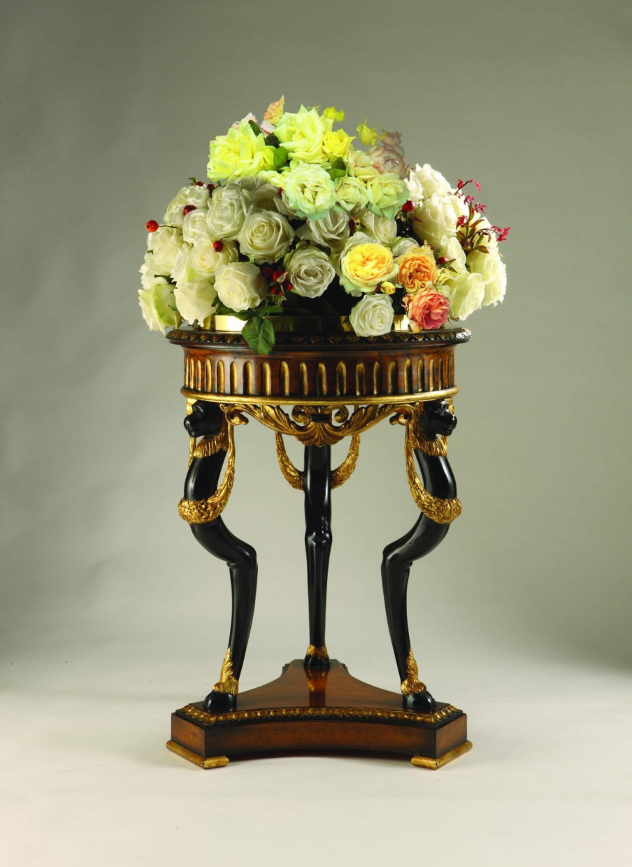 Stand for flowers made of natural wood Sandra Rossi, Colombo Stile