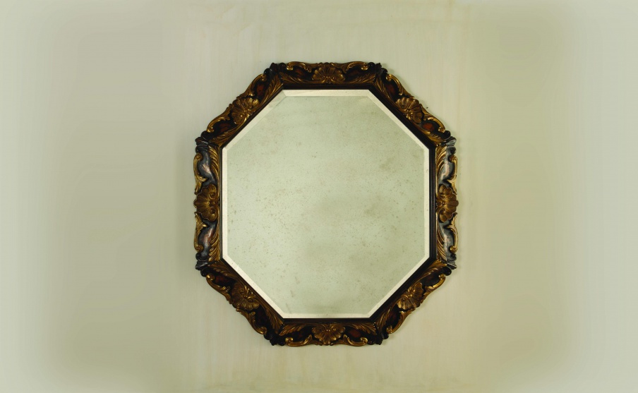 Mirror natural wood Sandra Rossi, Colombo Stile