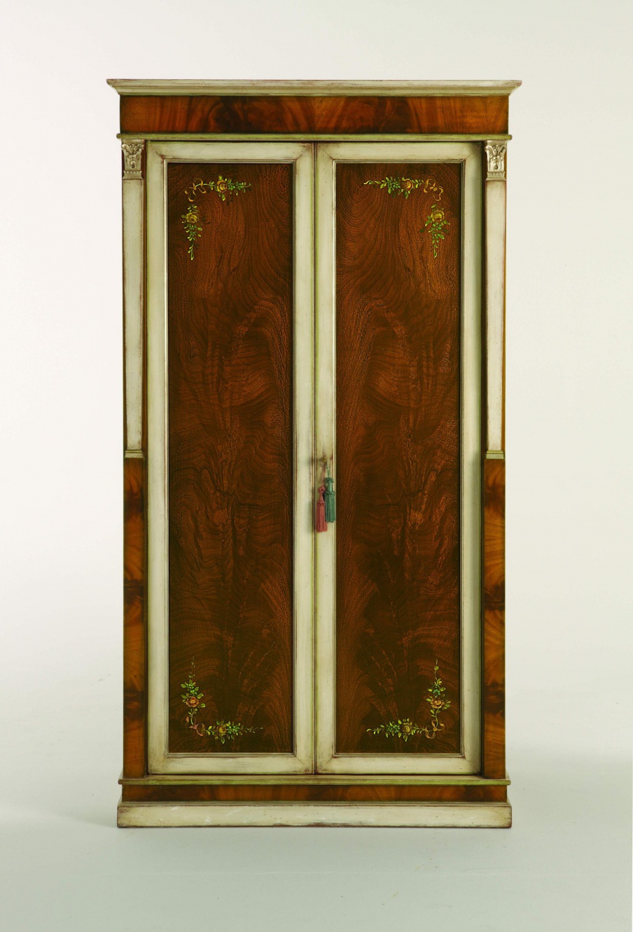 The Cabinet of natural wood Sandra Rossi, Colombo Stile