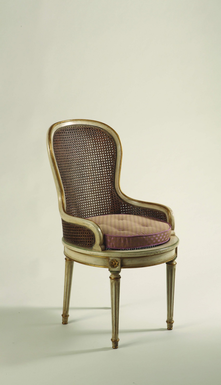 Chair natural wood Sandra Rossi, Colombo Stile