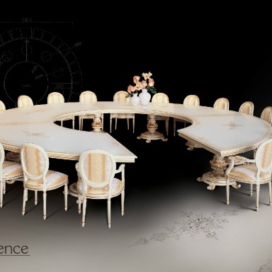 Conference table Luigi XVI