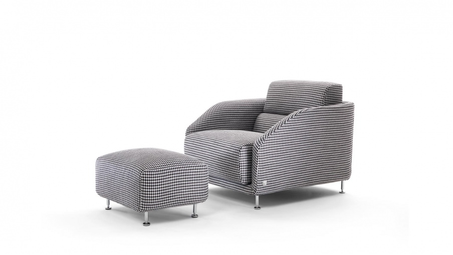 The Mylo armchair armchair, Busnelli
