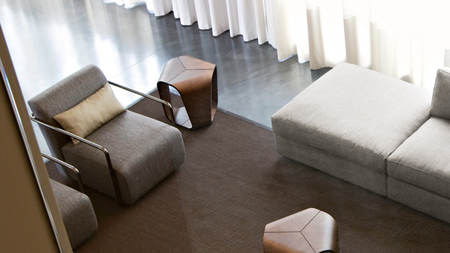 Armchair with frame made of metal Policromo, Busnelli