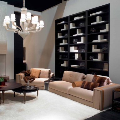 Premiere modular sofa with a coffee table Raffles