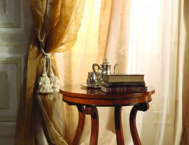 Coffee table natural wood Sandra Rossi, Colombo Stile