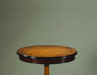 Coffee table natural wood Sandra Rossi, Colombo Stile