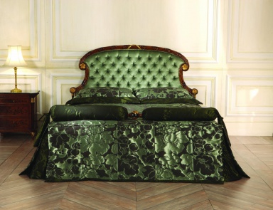 Double bed with high headboard Sandra Rossi, Colombo Stile