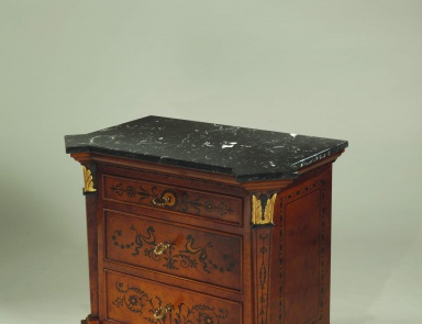 Bedside table made from natural wood Sandra Rossi, Colombo Stile