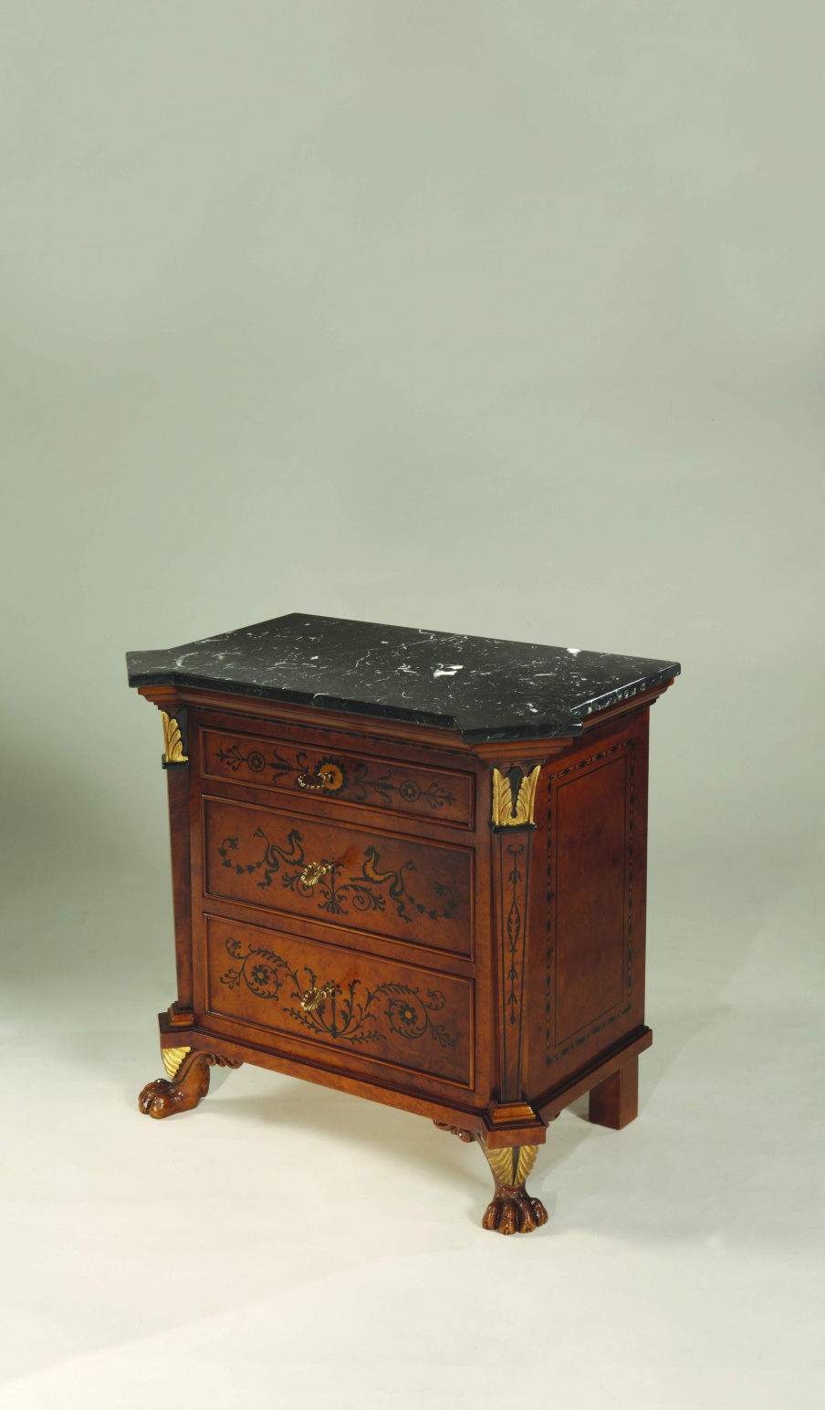 Bedside table made from natural wood Sandra Rossi, Colombo Stile