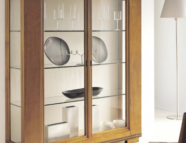 Showcase with two swing doors Stoccolma, Bizzotto