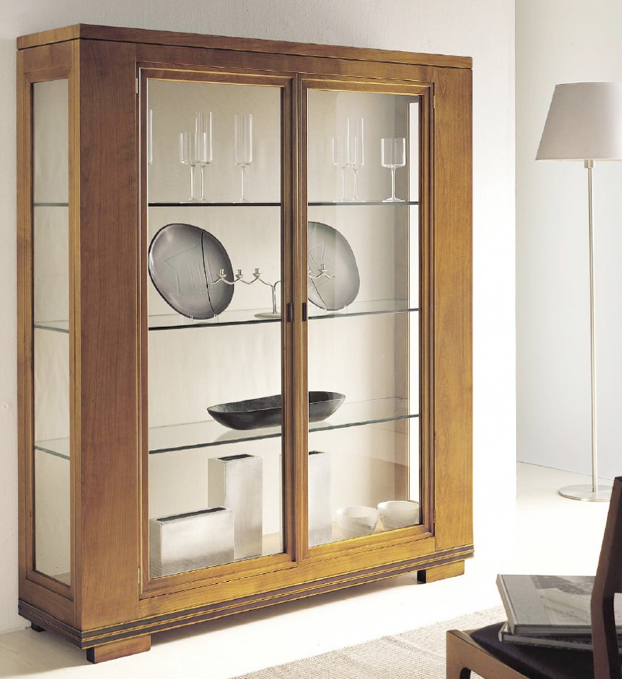 Showcase with two swing doors Stoccolma, Bizzotto