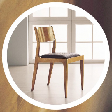 Chair with high back Stoccolma