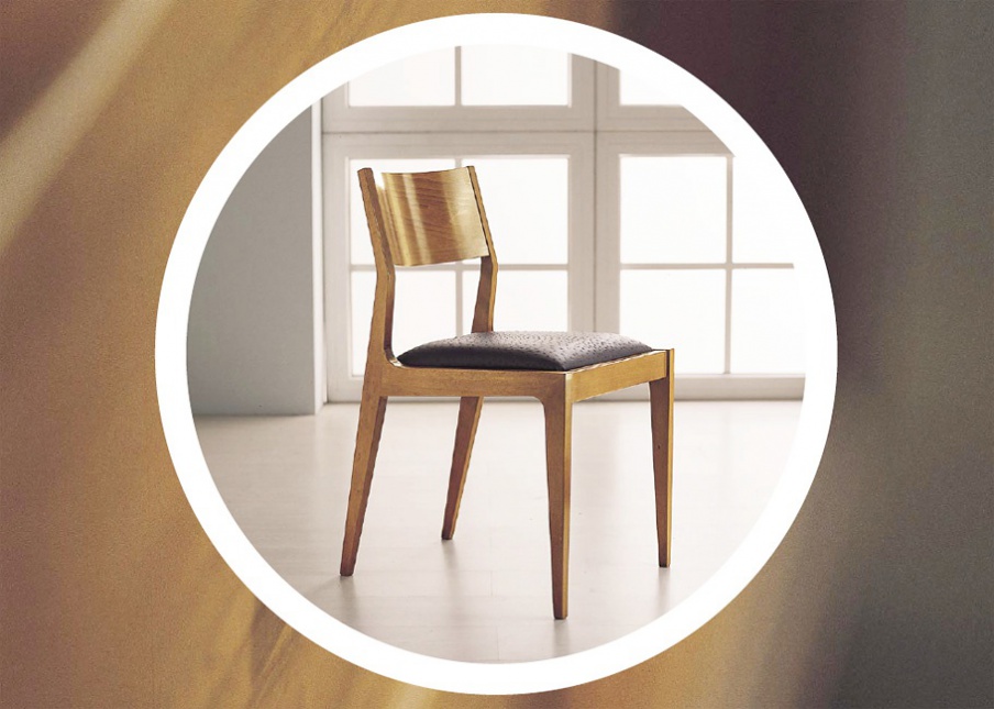 Chair with high back Stoccolma, Bizzotto