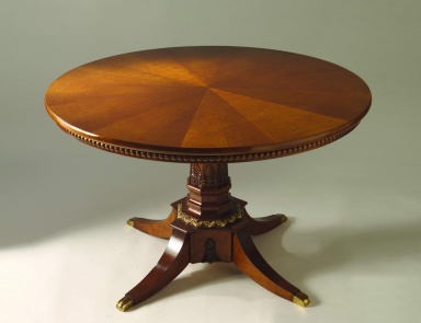 Dining table natural wood Sandra Rossi, Colombo Stile