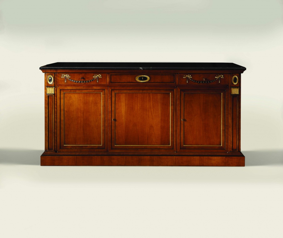 The Cabinet of natural wood Sandra Rossi, Colombo Stile