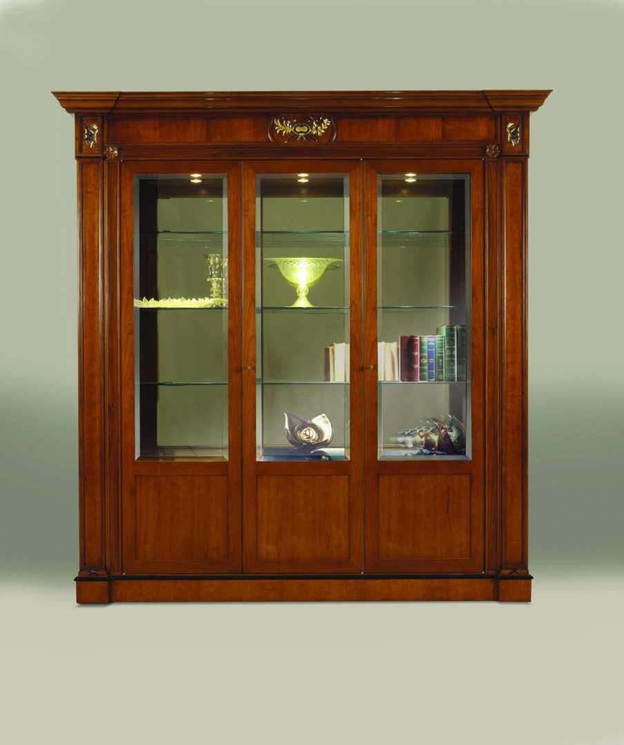 Sideboard Sandra Rossi from natural wood, and Colombo Stile