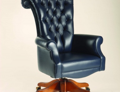 The chair on a rotating basis Sandra Rossi, Colombo Stile