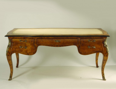 Desk natural wood Sandra Rossi, Colombo Stile