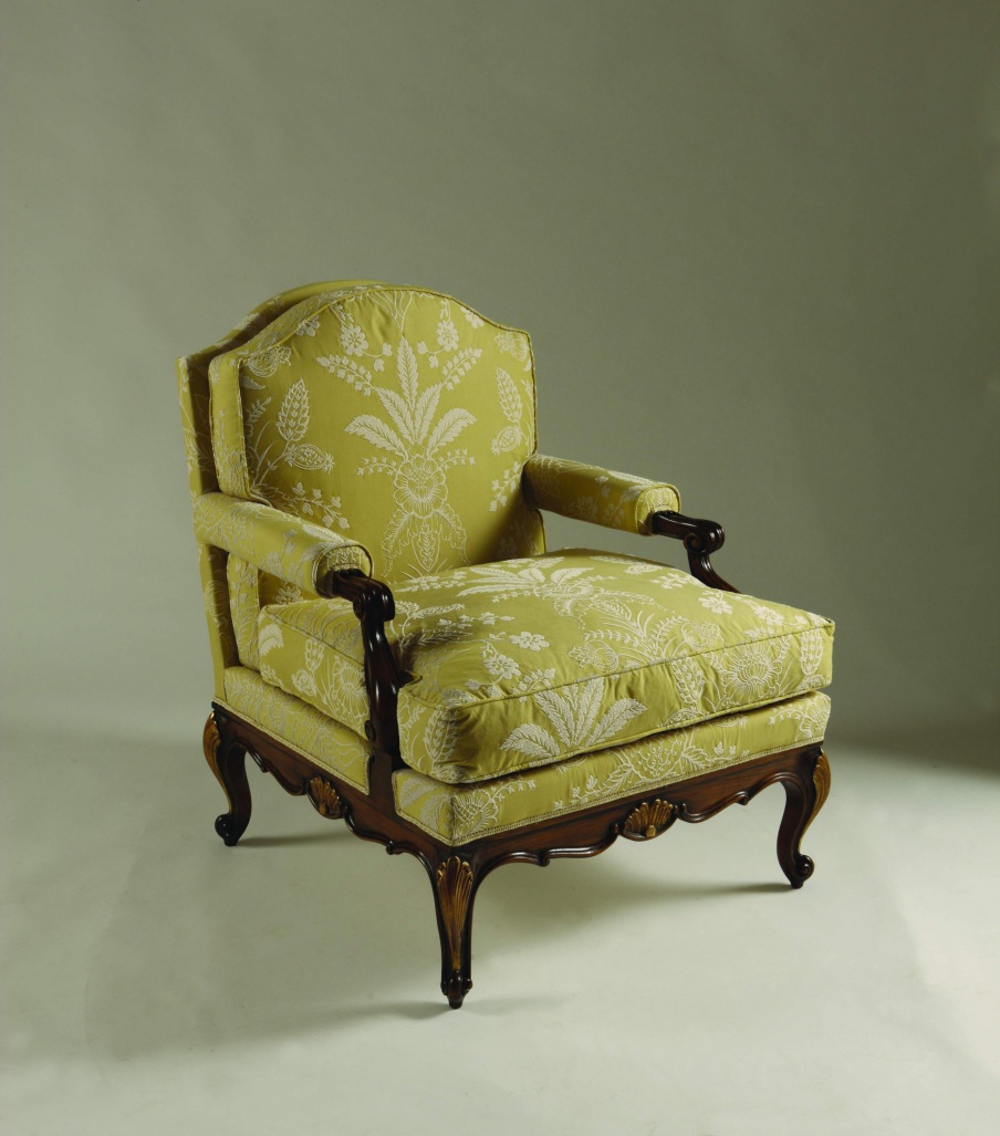 Chair Sandra Rossi from natural wood, and Colombo Stile