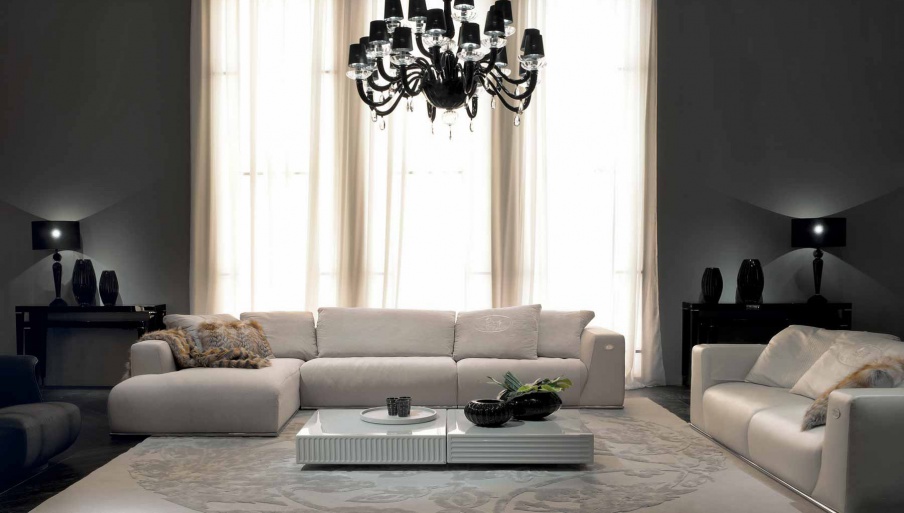 Modular sofa Fabio, Fendi