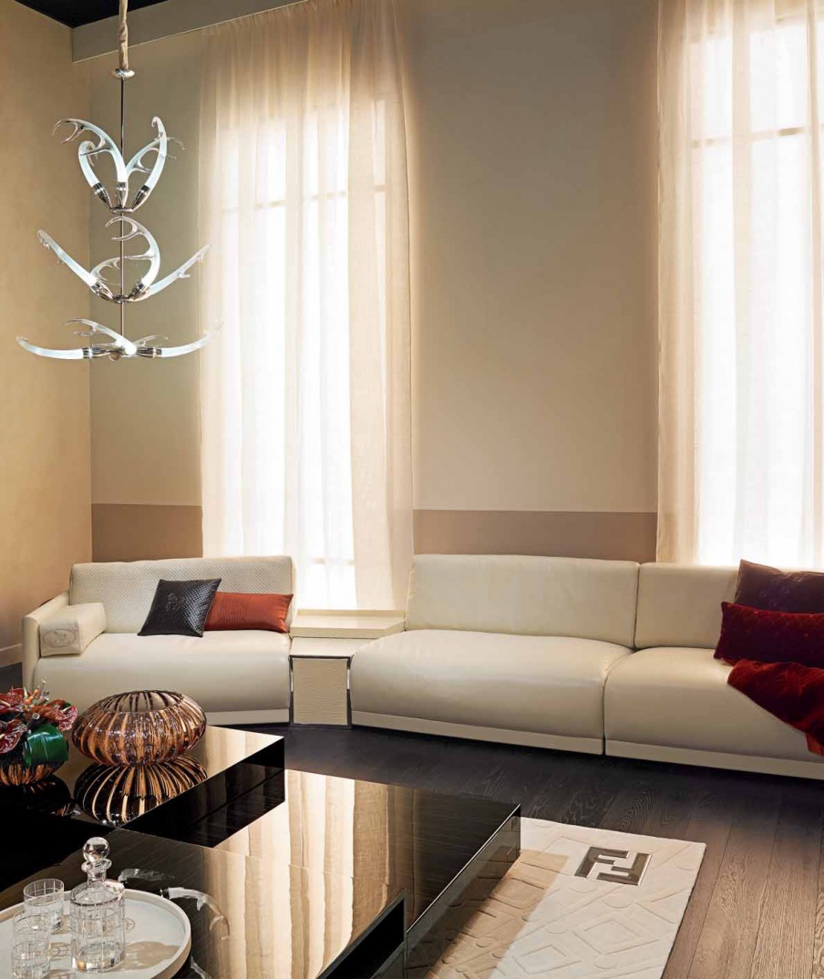 Modular sofa Rich, Fendi