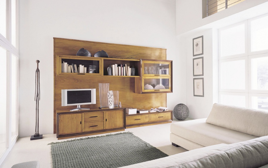 Modular system for TV Stoccolma, Bizzotto