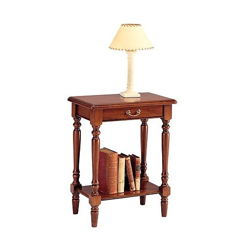 Low table with one drawer and lower shelf, Selva