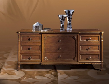 The dresser was made of wood, Satie, Angelo Cappellini