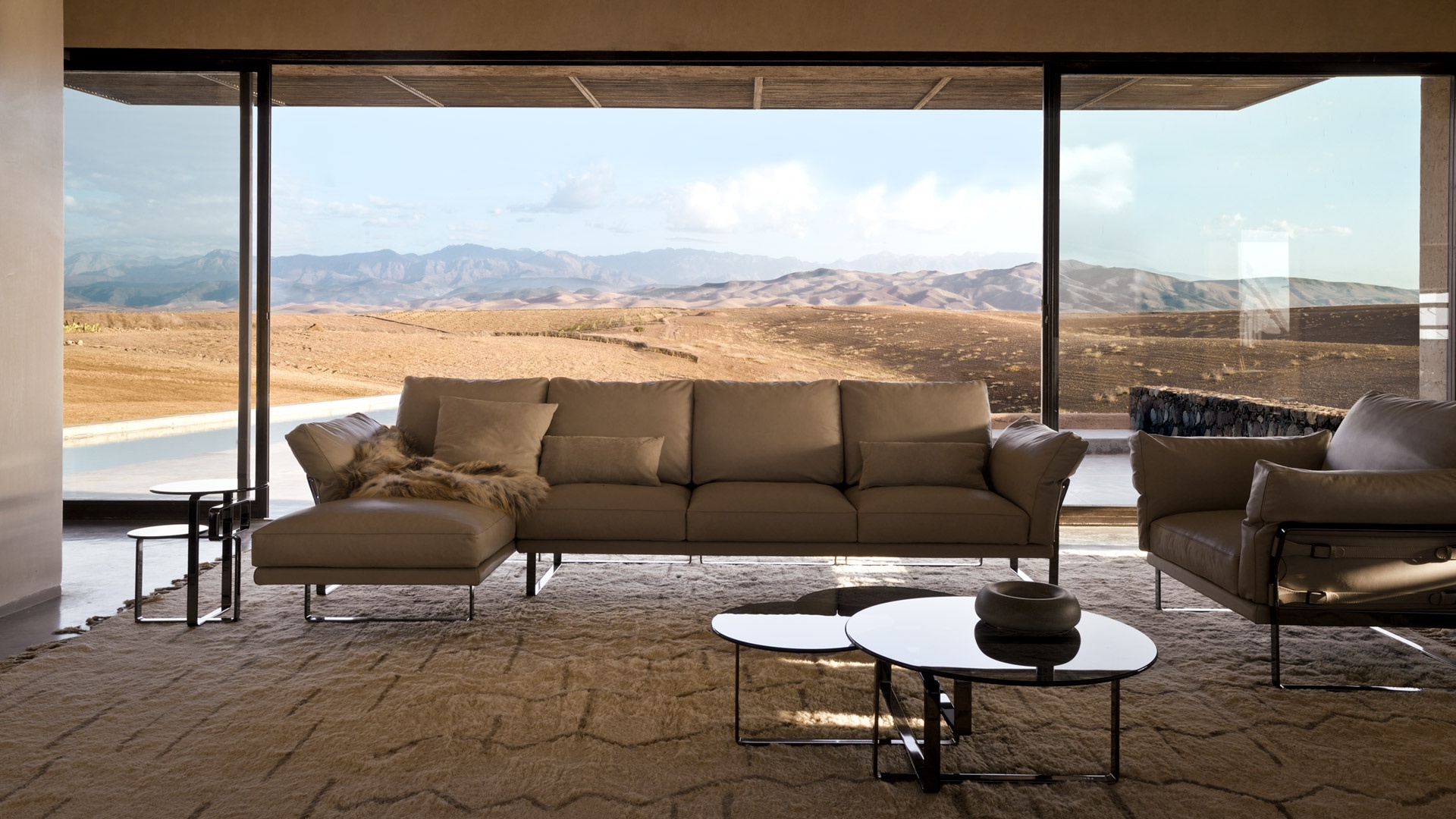 Outlet Divani Pibiemme Divani Prezzi Corner Sofa In Beige Fabric