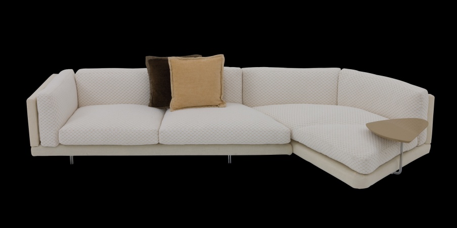 The modular semicircular sofa Galaxy, Il Loft