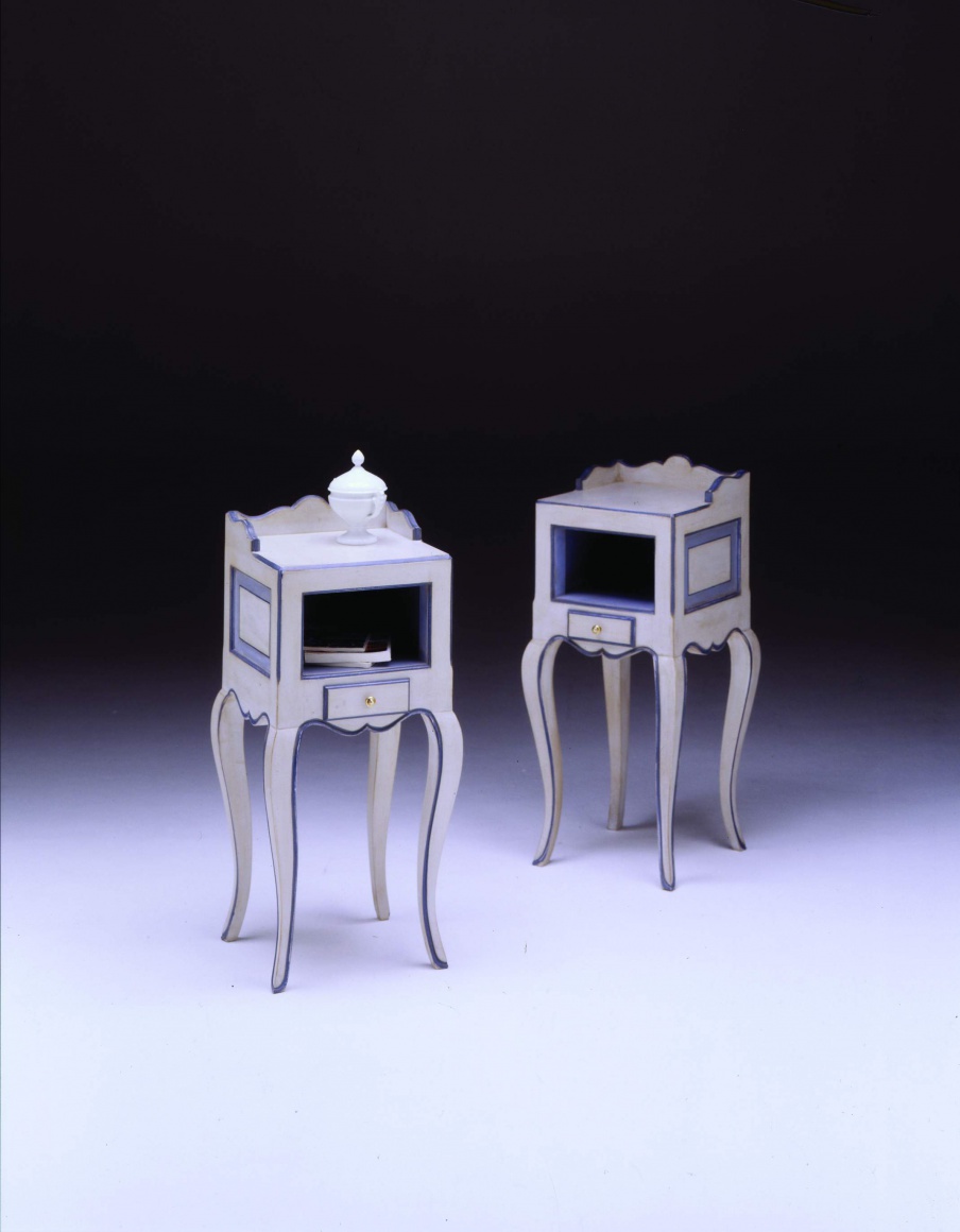 Bedside table made from natural wood Sandra Rossi, Colombo Stile