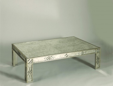 Coffee table natural wood Sandra Rossi, Colombo Stile