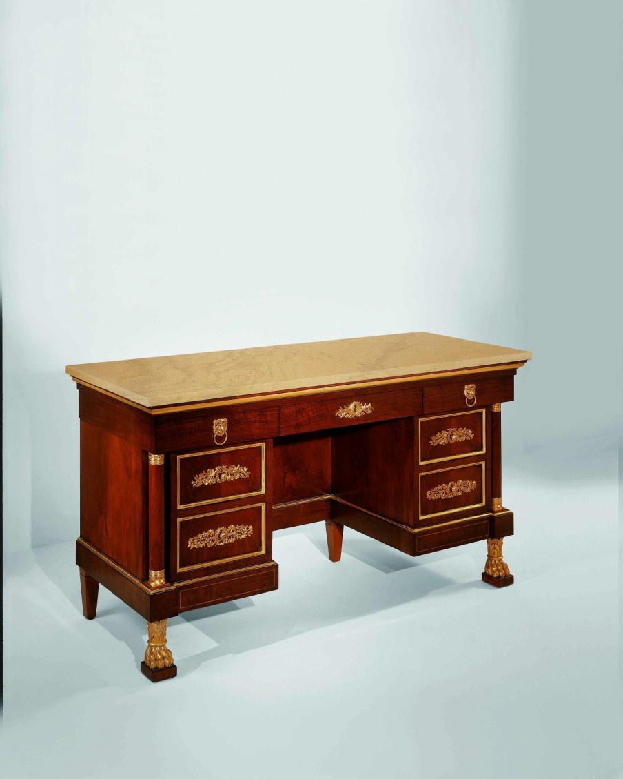 Desk natural wood S. I. P. ARR 05, Colombo Stile