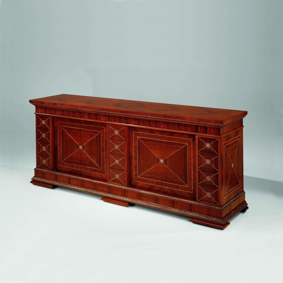 The Cabinet of natural wood S. I. P. ARR 05, Colombo Stile